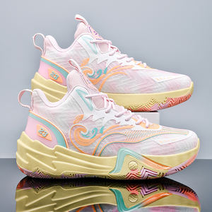 2025 nouvelles chaussures de <span class=keywords><strong>basket</strong></span>-ball plates antidérapantes pratiques pour hommes femmes adolescents étudiants pour les Sports de plein air - Product Image 2