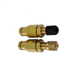 Không khí treo van Fill 1/4 "ống khí nén Brass cắm Schrader van 150 PSI - Product Image 4