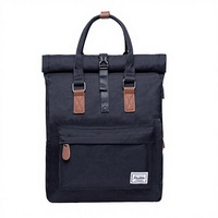 Sac à dos de marque imperméable en polyester avec port USB, durable, unisexe, pour la randonnée, le travail, l'ordinateur, les étudiants