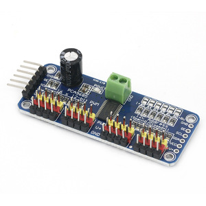 PCA9685 บอร์ดควบคุมเซอร์โว PWM 16 ช่อง โมดูลควบคุมหุ่นยนต์อินเทอร์เฟซ I2C - Product Image 2