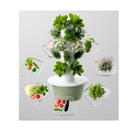 Système de culture hydroponique vertical commercial, système de culture sans sol pour serre, agriculture urbaine, culture de légumes
