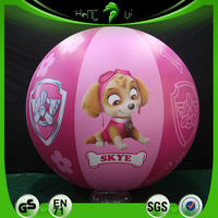 Ballon de plage gonflable géant SPH avec un chien mignon