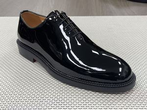 Chaussures habillées pour hommes haut de gamme, faites à la main, à semelle épaisse, en cuir de vache véritable, à semelle rouge, pour affaires, mariage, bureau - Product Image 4