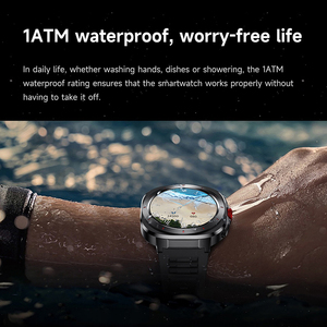 Montre connectée G33 pour la santé, fréquence cardiaque, oxygène sanguin, suivi du sommeil, étanche 1ATM 10M, montre connectée de sport et de fitness avec fonction d'appel - Product Image 2