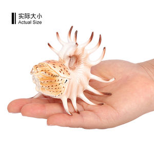 โมเดลจำลองสัตว์ทะเลจากพีวีซีแข็งแบบขายส่ง <span class=keywords><strong>รูป</strong></span>ปลา ปู ของเล่นรูปสัตว์ - Product Image 3