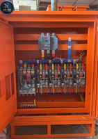 Boîtier de distribution électrique en acier galvanisé durable, étanche IP65, avec serrure intelligente, usage industriel