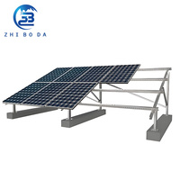 Support de fixation extérieur étanche pour panneaux solaires sur poteaux en béton – Système de montage premium anti-corrosion