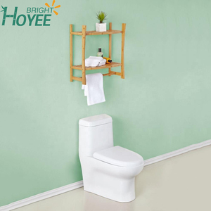 Di bambù Montaggio A Parete <span class=keywords><strong>Doccia</strong></span> Mensola Da Bagno Accessori Per il Bagno Bagno Porta Asciugamani di carta - Product Image 3