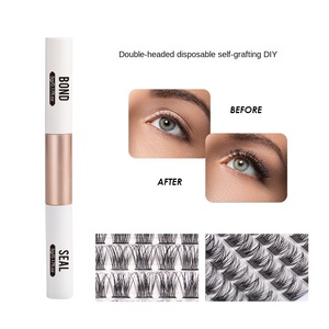 <span class=keywords><strong>Pestañas</strong></span> Postizas <span class=keywords><strong>de</strong></span> Fábrica, Cabello Liso que No se Caen Fácilmente, Pegamento <span class=keywords><strong>de</strong></span> Doble Cabeza Segmentado para <span class=keywords><strong>Pestañas</strong></span>, Extensiones <span class=keywords><strong>de</strong></span> <span class=keywords><strong>Pestañas</strong></span> - Product Image 3