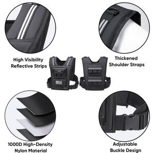 ActEarlier Chaleco Táctico para Hombre, Chaleco con Peso Ajustable para Entrenamiento, Correr, Caminar y Ejercicios - Product Image 5