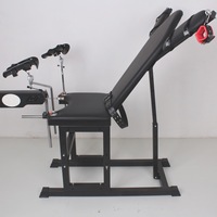Chaise de bondage BDSM, mobilier érotique, instruments d'entraînement, chaise de coïtus, menottes, grand cadre de retenue, écarteur de jambes pour positions sexuelles