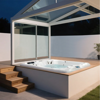 Meilleur rapport qualité-prix : Jacuzzi extérieur 5 places avec des caractéristiques de luxe à prix d'usine abordable pour les nouveaux propriétaires de maison