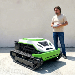 Cortadora de Césped Autopropulsada Todoterreno con Motor Diésel, Certificación CE y EPA, Control Remoto, Orugas Agrícolas, Envío Gratis - Product Image 1