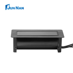 <strong>Table</strong> Mount Black Electric Flipping <strong>Socket</strong> Electrical Conference <strong>Table</strong> USB Meeting <strong>Socket</strong> Compatible US AU UK Plug - Product Image 4