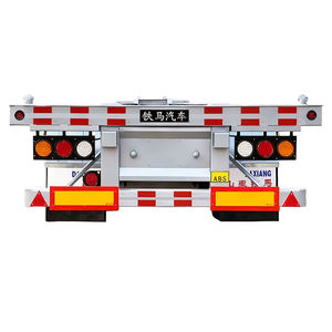 Semi-remorque châssis squelette 2/3 essieux 45 pieds pour <span class=keywords><strong>transport</strong></span> de conteneurs - Vente chaude - Product Image 2