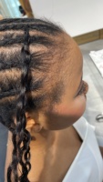 Rambut Keriting Burma Crohect dengan Ujung Keriting, 60g Per Pak, Harga Grosir, Kualitas 12A, Rambut Asli Manusia, Rambut Tipis untuk Wanita