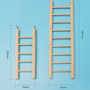 2-piece Set Interactive Wooden Staircase Bird Hanging Staircase <strong>Toy</strong> <strong>Parrot</strong> <strong>Parrot</strong> High-quality Supplier <strong>Toy</strong> - Product Image 2