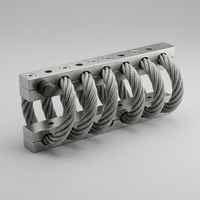Nouvel isolateur de câble métallique compact, amortisseur de vibrations en caoutchouc, amortisseur de chocs de l'industrie avec d'excellentes performances