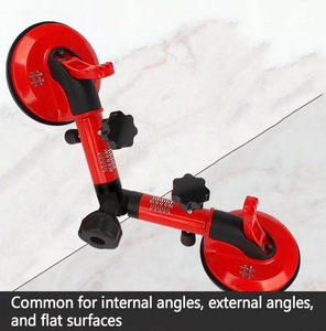 Strumenti di installazione professionale per giunti angolari di <span class=keywords><strong>piastrelle</strong></span> piatte di regolazione dell'angolo di 90 °-270 ° Seam Setter sottovuoto ventosa P621 - Product Image 4