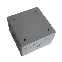 Boîtier pour instrument électronique Couvercle à vis en acier doux Boîte de jonction Tailles 6x6x4 6x4 6x4 9x6x4 9x9x6 12x6 Pouces