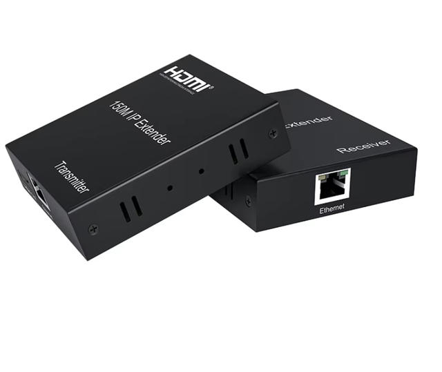 150M HDMI Extender Over IP Via Cat5e Cat6 RJ45 Network Ethernet Cable 1080P Can Many to Many Display Video Transmitter Receiver