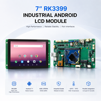 Pantalla Táctil Industrial LCD TFT Android RK3399 de 7 Pulgadas, Resolución 1024x600, 2GB DDR4, 8GB-64GB EMMC, UART, RS232, RS485, WiFi