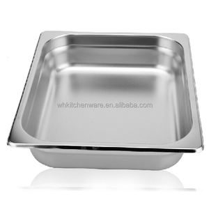 กระทะเหล็กสแตนเลส201/304 1/1 1/2 1/3 1/6 1/9 2/3สำหรับร้านอาหาร - Product Image 2