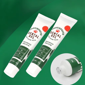 Dentifrice pour animaux de compagnie pour chiens et chats, nettoyage buccal, saveurs de bœuf et de vanille - Product Image 5