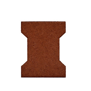 Preferred Premium Dogbone Shape Crumb Rubber Pavers 15-50mm de espesor 200x160mm Tamaño antideslizante Durable Supersafe Flooring - Product Image 3