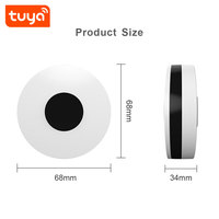 Télécommande IR Mini WiFi Intelligente Tuya de Haute Qualité, Portée de Contrôle de 7m avec Commande Vocale pour Climatiseurs et Téléviseurs PST-IR02