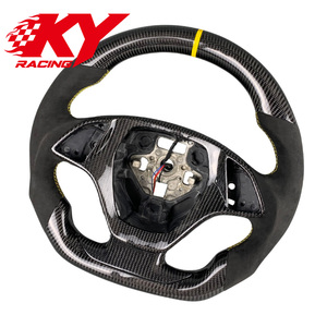 Volant sport en fibre de carbone et daim personnalisé pour Chevrolet Corvette C5 C6 Coupé Stingray Z51 C7 C8 ZR1 Camaro ZL1 SS Z06 - Product Image 3