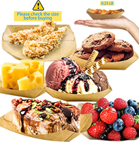 Zware, wegwerpbaar, commercieel kraftpapier voedselbakje, bruin, composteerbaar, vetwerend, voor salades en fastfood, modern, geschikt voor feesten