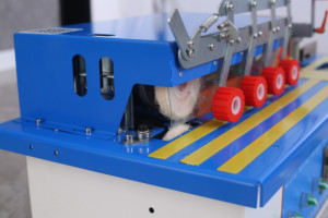 Direct Automatic PVC Edge Bander Machine for Wood MDF Melamine Boards with Scraping Gluing Functions - Product Image 4