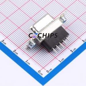 5747190-2 D-Sub/VGA Connector Through hole Component (THT) Connector Female 9P Through Hole 2 - Product Image 2