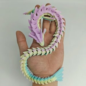 Oferta Especial: Juguete de Dragón Articulado Impreso en 3D ZSD, Temática de Películas y TV, Edad 12+, Disponible - Product Image 3