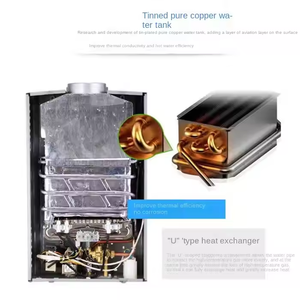 Douche chauffante à batterie 16L avec affichage de la température <span class=keywords><strong>LED</strong></span>, efficacité énergétique de classe B, utilisation domestique et automobile, prix bas - Product Image 5