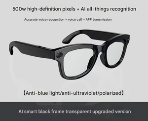 แว่นตาอัจฉริยะ500W HD ป้องกันการสั่น2025 M01พร้อมคำแปล Ai การสนทนาผ่าน WiFi และเทคโนโลยีที่สวมใส่ช่วยด้วยเสียง - Product Image 4