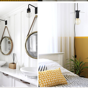 Kuncan Mỹ 2 Pin điện Dây ổ cắm E14 E27 ngoài trời với dimmer chuyển Muối Đèn Dây bóng đèn - Product Image 6