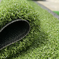 Künstlicher Rasenteppich Umweltfreundlicher Weicher Indoor/Outdoor Sportrasen Golf Putting Green Kunstrasen für Baseball und Garten