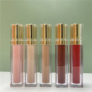 Brillant à lèvres, produit cosmétique, <span class=keywords><strong>50</strong></span> couleurs, look vegan, liquide mat, étanche, vente en gros, - Product Image 5