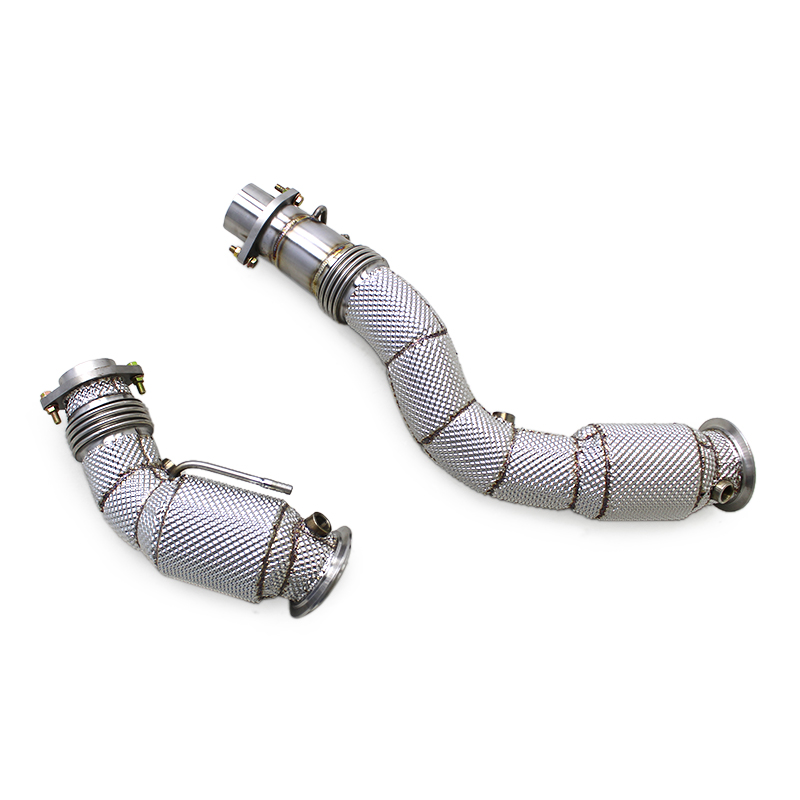 ODM выпускной коллектор для BMW M3/ M4 F80/F82 3,0 T S55 2014-2019 200-400 элемент с теплозащитным экраном с каталитическим выхлопом