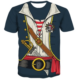 3D Print Pirate Costume Men's <b>Shirt</b> Adult <b>Funny</b> Graphics Novelty Clothing O-Neck Regular Fit Casual Knitted Anti-Wrinkle - Product Image 4
