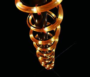 Giáng sinh đèn cây cọ 7 'Deluxe LED thắp sáng cây cọ - Product Image 4