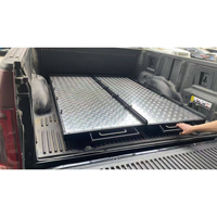 Bandejas deslizantes para vehículos resistentes a la intemperie, cama de recogida, sistema deslizante de carga de camión deslizante doble para Ford Ranger VW Amarok BYD Shark