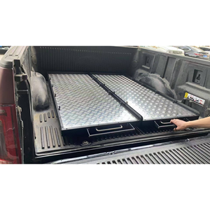 Plateaux coulissants pour véhicules résistants aux intempéries Lit <span class=keywords><strong>de</strong></span> ramassage Double glissière Camion Cargo Slide System pour Ford Ranger VW Amarok BYD Shark - Product Image 4