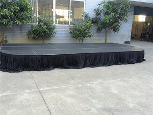 Sử Dụng Di Động Cầm Tay Riser Gấp Chân Cho Tổ Chức Sự Kiện Wedding Party Bằng Gỗ Floor' Bục Quảng Châu Ngoài Sân Khấu Từ Cinow Nhà Máy - Product Image 4