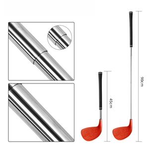 Wedge de <span class=keywords><strong>golf</strong></span> télescopique léger et surdimensionné avec tête en plastique et manche en acier inoxydable, pour droitier, portable pour l'entraînement en extérieur - Product Image 5