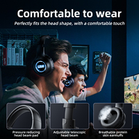Casque de jeu ONIKUMA X36 multi-appareils compatibles USB 3.5MM AUDIO JACK casque filaire supra-auriculaire avec microphone HD