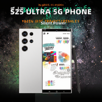 Grosir Original Baru S25 Ultra Android 15 Kamera Belakang 108MP RAM 16GB Dual SIM LTE 5G Smartphone OLED 7-inci 90Hz Bahasa Inggris
