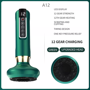 Appareil de thérapie multifonctionnel intelligent pour ventouses chauffantes, luminothérapie rouge et Gua Sha sous vide - Product Image 4